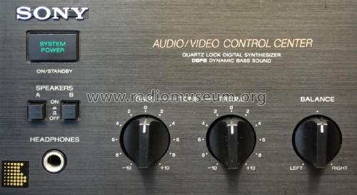Audio/Video Control Center STR-AV310; Sony Corporation; (ID = 2264969) Radio