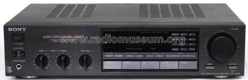 Audio/Video Control Center STR-AV310; Sony Corporation; (ID = 2265183) Radio