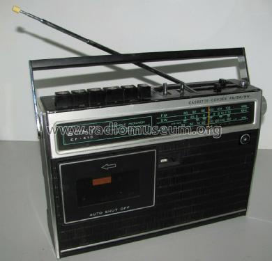 Cassette-Corder CF-410; Sony Corporation; (ID = 2775110) Radio