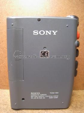 Cassette-Corder TCM-150; Sony Corporation; (ID = 2117217) Enrég.-R