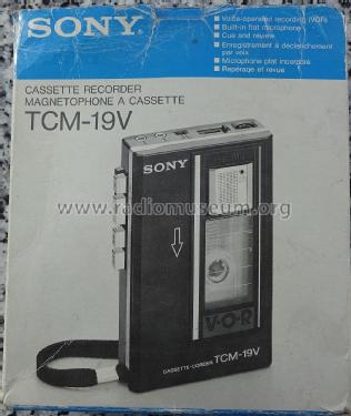 Cassette-Corder TCM-19V; Sony Corporation; (ID = 2690054) R-Player