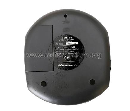 CD Walkman D-E221; Sony Corporation; (ID = 2232893) R-Player