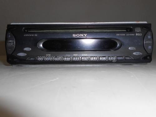 CDX-S2000; Sony Corporation; (ID = 2290888) Autoradio