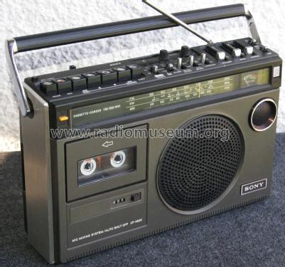 Cassette-Corder CF-480S; Sony Corporation; (ID = 2424672) Radio