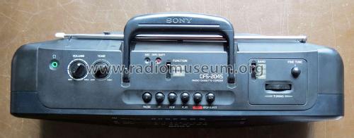 CFS-204S; Sony Corporation; (ID = 2259168) Radio
