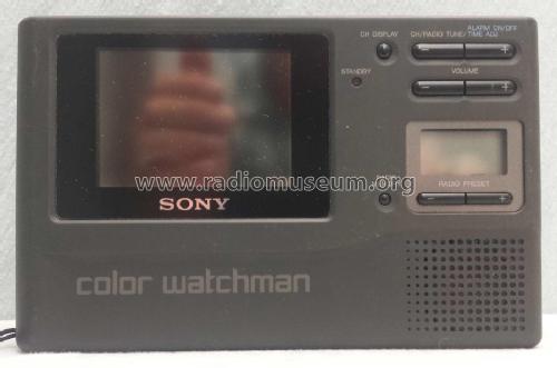 Color Watchman FDL-3500 TV Radio Sony Corporation; Tokyo
