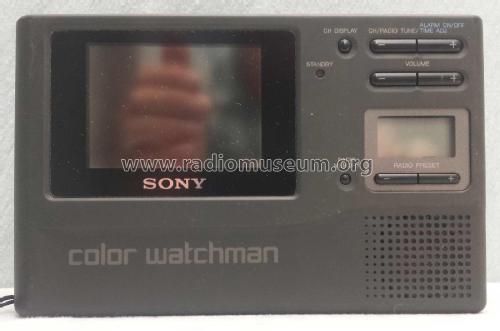 Color Watchman FDL-3500; Sony Corporation; (ID = 2252490) TV Radio