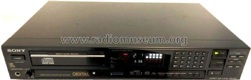 Compact Disc Player CDP-203; Sony Corporation; (ID = 2456666) Sonido-V