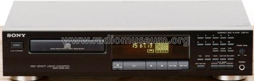Compact Disc Player CDP-211; Sony Corporation; (ID = 2466619) Reg-Riprod