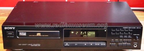 Compact Disc Player CDP-311 R-Player Sony Corporation; | Radiomuseum
