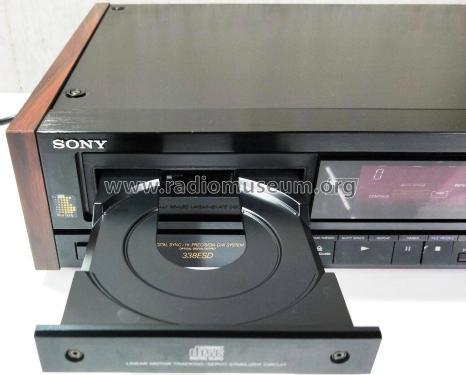 Compact Disc Player CDP-338ESD; Sony Corporation; (ID = 2458586) R-Player