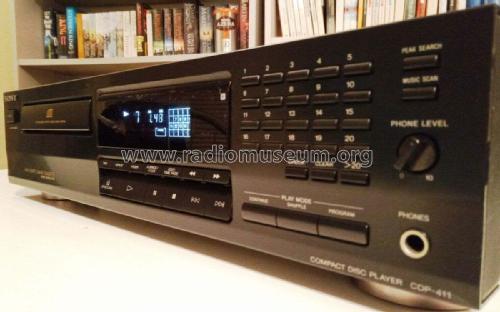 Compact Disc Player CDP-411; Sony Corporation; (ID = 2466649) Enrég.-R