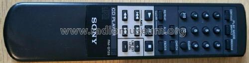 Compact Disc Player CDP-715E; Sony Corporation; (ID = 2685724) Sonido-V