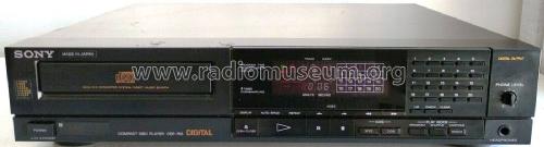 Compact Disc Player CDP-750 R-Player Sony Corporation; | Radiomuseum