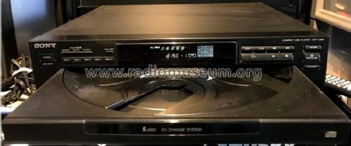 Compact Disc Player CDP-C265; Sony Corporation; (ID = 2472422) Reg-Riprod