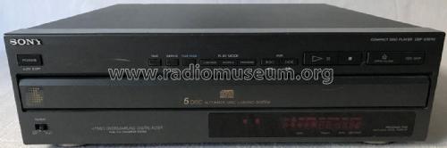 Compact Disc Player CDP-C301M; Sony Corporation; (ID = 2470762) Enrég.-R