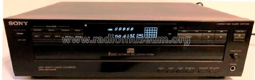 Compact Disc Player CDP-C325; Sony Corporation; (ID = 2472306) R-Player