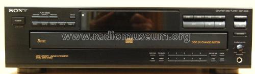 Compact Disc Player CDP-C335; Sony Corporation; (ID = 2626805) R-Player