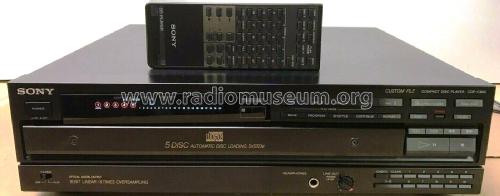 Compact Disc Player CDP-C800; Sony Corporation; (ID = 2473476) Reg-Riprod