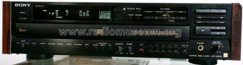 Compact Disc Player CDP-C801ES; Sony Corporation; (ID = 2472483) Ton-Bild