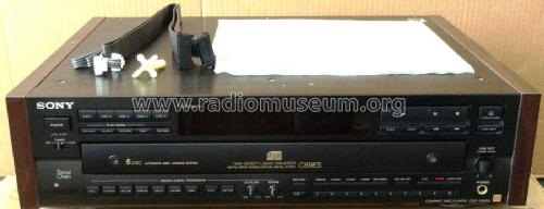 Compact Disc Player CDP-C89ES; Sony Corporation; (ID = 2473981) Ton-Bild
