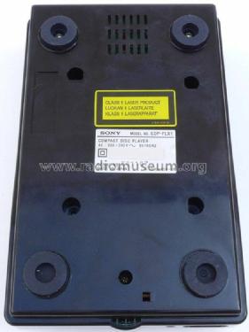 Compact Disc Player CDP-FLX1; Sony Corporation; (ID = 2465365) Sonido-V