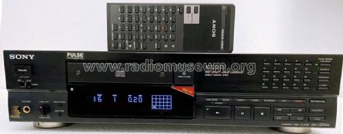 Compact Disc Player CDP-X222ES; Sony Corporation; (ID = 2587475) R-Player