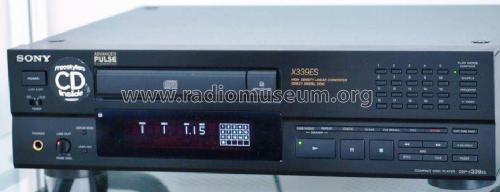 Compact Disc Player CDP-X339ES; Sony Corporation; (ID = 2464153) Reg-Riprod