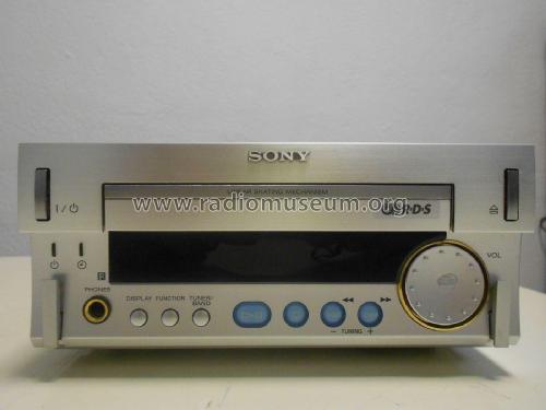 Compact Disc Receiver HCD-SD1; Sony Corporation; (ID = 2150346) Radio