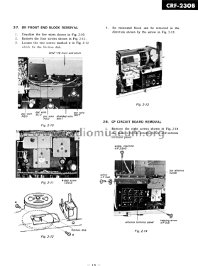 CRF-230 B; Sony Corporation; (ID = 2967900) Radio