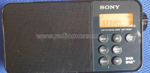 DAB/FM Digital Radio XDR-S40DBP; Sony Corporation; (ID = 2816436) Radio