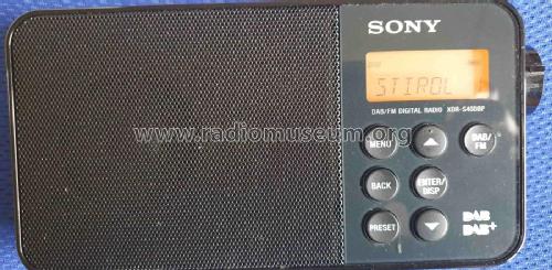 DAB/FM Digital Radio XDR-S40DBP; Sony Corporation; (ID = 2816436) Radio
