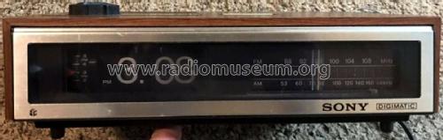 Digimatic FM/AM Digital Clock Radio ICF-C670W; Sony Corporation; (ID = 2583635) Radio