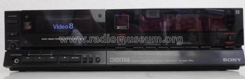 Digital-Audio Video Cassette Recorder EV-S600 PAL; Sony Corporation; (ID = 2244606) R-Player