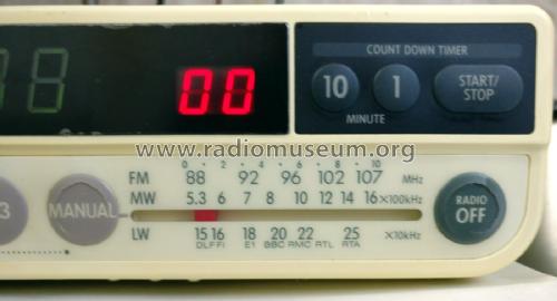 Digital Kitchen Clock Radio ICF-C560L; Sony Corporation; (ID = 2581689) Radio