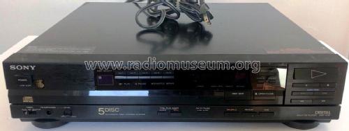 Digital Multi CD-Player CDP-C5F; Sony Corporation; (ID = 2592319) R-Player