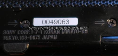 Digital Radio DAB/FM XDR-P1DBP; Sony Corporation; (ID = 2103557) Radio