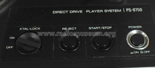 Direct Drive Turntable System PS-8750; Sony Corporation; (ID = 2808528) R-Player