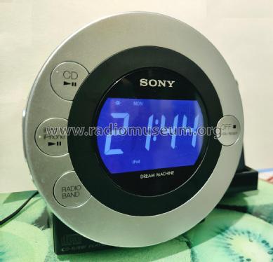 Dream Machine FM/AM CD Clock Radio ICF-CD3iP; Sony Corporation; (ID = 2749620) Radio