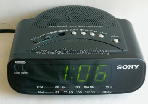 Dream Machine FM/AM Clock Radio ICF-C212; Sony Corporation; (ID = 2141777) Radio