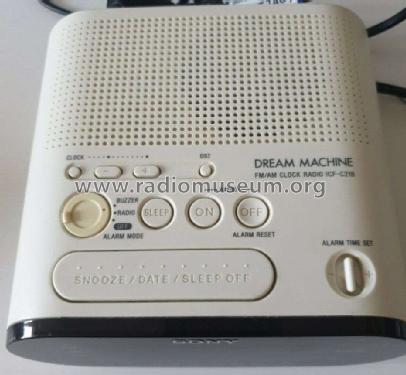 Dream Machine FM/AM Clock Radio ICF-C218; Sony Corporation; (ID = 2586790) Radio