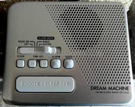 Dream Machine ICF-C205; Sony Corporation; (ID = 2215894) Radio