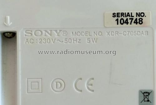 Dream Machine XDR-C705DAB; Sony Corporation; (ID = 2283039) Radio
