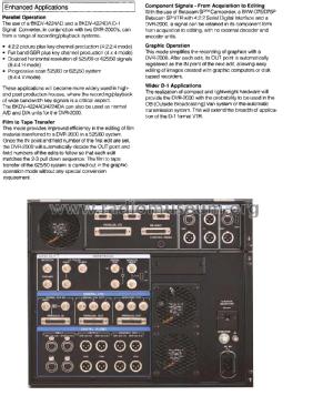 Component Digital VTR DVR-2000; Sony Corporation; (ID = 3091709) Ton-Bild