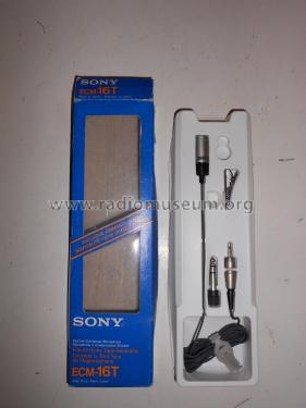 Electret Condenser Microphone ECM-16T; Sony Corporation; (ID = 2288158) Microphone/PU