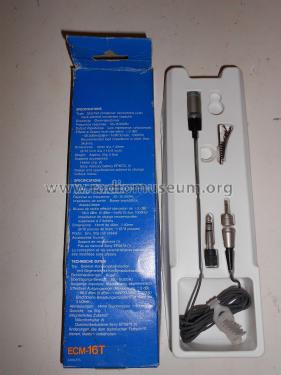 Electret Condenser Microphone ECM-16T; Sony Corporation; (ID = 2288159) Mikrofon/TA