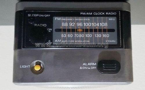 FM/AM 2-Band Analog Clock Radio ICF-A15W; Sony Corporation; (ID = 2583653) Radio