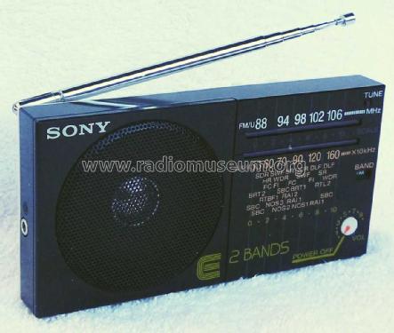 FM/AM 2Band Pocket Sized Portable Radio ICF-12; Sony Corporation; (ID = 2335283) Radio