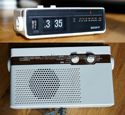 Digimatic FM/AM Digital Clock Radio ICF-C310W; Sony Corporation; (ID = 2857264) Radio
