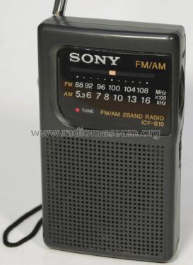 FM/AM Radio ICF-S10; Sony Corporation; (ID = 2703248) Radio